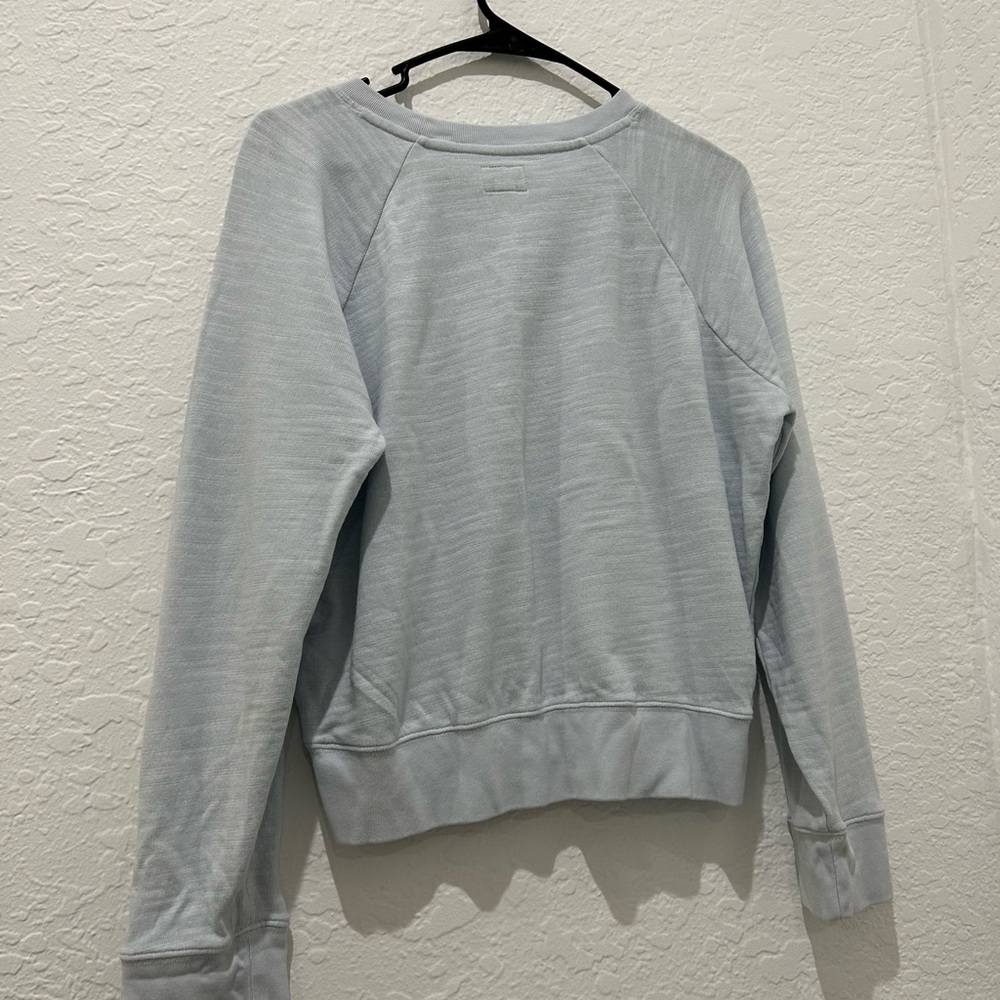 💥PRICE⬇️ J CREW • Lt . Blue Vintage Fleece • S - Picture 5 of 8
